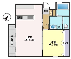 Proud秦南の物件間取画像